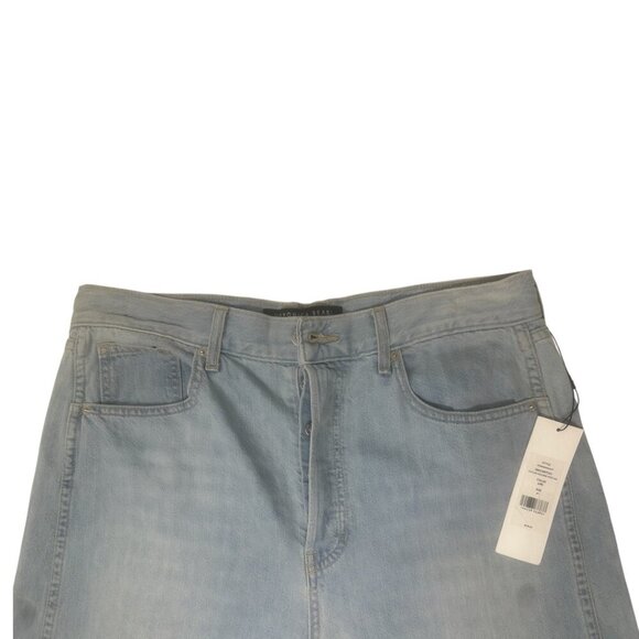 New Veronica Beard Taylor Relaxed Wide Leg High Rise Jeans 31 In Aire Wash Blue - Picture 8 of 15